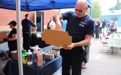 Travelling Taverna lunch Treat for all staff at Kadant PAAL Ltd.